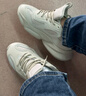 鸿星尔克运动鞋复古厚底老爹鞋舒适软弹休闲鞋百搭女鞋衍界2V2 实拍图