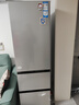 海尔（Haier）310升风冷无霜三开门多门家用小冰箱小型宿舍租房一级能效节能BCD-310WGHD3E7WV(银) 实拍图