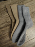 北极绒超厚加绒加厚袜子男秋冬长筒保暖中筒棉袜老年人东北长袜 【深灰2+卡其+浅灰】 4双 均码 实拍图