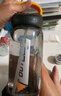 富光大容量塑料水杯子运动水壶吸管杯学生便携太空杯夏2000ML黑 实拍图