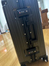 90分PC旅行箱铝框行李箱20英寸商旅两用可登机拉杆箱登机箱曜石黑 实拍图