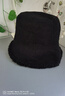 俞兆林双面渔夫帽子女秋冬季显脸小水桶帽子保暖毛线帽羊羔毛盆帽 实拍图