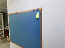 飞博士海蓝色90*120cm磁性黑板墙贴可移除儿童画板创意涂鸦墙环保可擦写无尘黑板磁吸家用学生磁力小黑板 实拍图