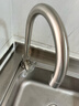 四季沐歌厨房水龙头304不锈钢360°旋转拉丝冷热洗碗池水槽洗菜盆龙头 实拍图