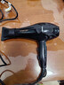 康夫（CONFU）电吹风机家用大功率2200W冷热风专业发廊级理发店恒温吹风筒机KF-8953 【大风力推荐】1亿负离子升级款 黑金 实拍图