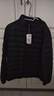 京东京造【air+零压羽绒】轻薄羽绒服男外套冬立领白鸭绒 曜石黑L 实拍图
