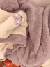 都市丽人内衣女士睡衣套装纯色套头加绒米粒绒法兰绒珊瑚绒家居服2H3212 实拍图