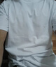 京东京造【已售300w件】短袖t恤男衣服秋季男士打底外穿 白色 L 实拍图