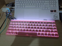 狼蛛（AULA）HERO 68HE磁轴键盘RT电竞游戏专用客制化机械键盘鼠标套装有线RGB网页驱动fps无畏契约8K回报率 【碳定版】灯塔键帽【玉皇磁轴】粉色渐变 实拍图