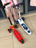 Cakalyen可莱茵儿童滑板车1-3-6-10岁防侧翻加宽闪光三轮折叠踏板车 实拍图