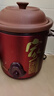 依立紫砂锅3L/4.8L/6.8L大容量炖保元汤电砂锅养生锅煮汤锅机械电炖锅 新款6.8升快炖/2小时好/可慢 6.8L 实拍图