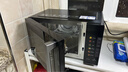 美的（Midea）空气炸微波炉烤箱一体机 一级变频 不锈钢腔体 智能解冻 彩膜按键EC8P02-SB0C00 实拍图