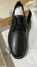 百丽男鞋商场同款牛皮革商务休闲皮鞋7GM01CM1 黑单里 40 实拍图