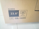 AOC 23.8英寸 2K 120Hz IPS广色域 HDR10 低蓝光不闪 节能认证 三边微边 超薄办公电脑显示器 Q24B35 实拍图