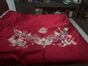 博洋家纺结婚四件套纯棉新婚红色传统刺绣龙凤婚庆套件龙腾凤跃1.8米 实拍图
