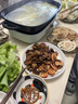 小熊（Bear）电火锅  火锅专用锅 多功能料理锅 家用分体式多功能锅料理烤肉电热锅火锅锅 D50T1 5L 实拍图