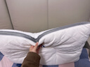 皇朝家私枕头枕芯 泰国乳胶颈椎枕睡眠深度抑菌防螨枕头芯家用中枕一对拍2 实拍图