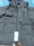 雪中飞鹅绒羽绒服男士短款脱卸帽加厚保暖休闲商务秋冬外套男装180 实拍图