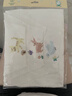 全棉时代婴儿隔汗巾纱布吸汗儿童幼儿园宝宝纯棉垫背巾小猫小鹿小鸟3条/袋 实拍图