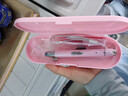 COOKSS儿童挖耳勺发光掏耳朵神器充电款耳镊新生儿可视高清采耳3件套 实拍图