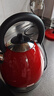 一特（EnTech）英伦复古1800W快速烧水壶家用高颜值高端电热水壶大容量分体式加厚304不锈钢电烧水自动断电防干烧 1.7L 专柜款-英伦红（带水窗） 实拍图