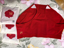 猫人女士内裤女大红色本命年中腰无痕大码少女三角裤 实拍图