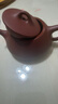 京东京造宜兴紫砂壶手工茶壶【原矿紫泥】煮泡茶具文人石瓢壶100ml礼盒装 实拍图