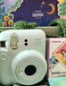 INSTAX富士instax立拍立得 一次成像相机 mini12精美礼盒 薄荷精灵 含10张fafa花边相纸 实拍图