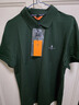 比音勒芬【冰氧吧】2025春夏新款男休闲上衣多色抗菌凉感舒弹短袖POLO衫T 24墨绿色 XL （110） 实拍图
