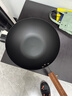 炊大皇铁锅家用无涂层不锈炒锅燃气灶专用炒锅炒菜锅平底锅极铁锅32cm 实拍图