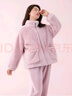 芬腾睡衣女双面暖暖绒25年秋冬新款运动风外穿长袖家居服套装 实拍图