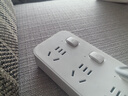 公牛（BULL）分控插座/插线板/插排/排插/接线板/宿舍家用桌面拖线板  3C认证  4位分控全长2米 独立开关 实拍图