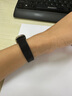 CangHua 适用小米手环9/10表带10陶瓷版/8NFC米兰尼斯磁吸手环腕带金属透气男生女款夏季运动手表链 黑色 实拍图