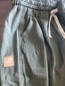 顶峰保罗（Dingfengbaoluo）休闲长裤纯棉宽松直筒裤秋季阔腿工装裤子男HM9901军绿色2XL 实拍图