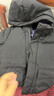 优衣库童装男童女童高性能复合连帽外套/保暖厚衣服473309 09 黑色 130 实拍图