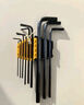 得力（deli）发黑球头内六角套装六边形六棱角六角扳手扭力扳手组合9件加长款 实拍图