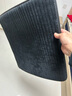 阔邺 【可定制】毛绒坐垫办公室椅子坐垫秋冬季学生坐椅垫电脑椅座垫 豪横 黑色 50x50CM 用于办公椅 实拍图