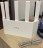Tenda腾达路由器【千兆WiFi6+穿墙王】无线AX3000信号增强家用放大器Mesh国家补贴金榜一名云霄白立式 实拍图
