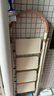 忆琳居梯子人字梯梯子家用梯伸缩梯伸缩人字梯家用梯子折叠梯奶油白四步 实拍图