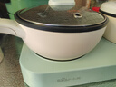 小熊（Bear）双灶电煮锅 电炒锅 多功能电火锅分体式煎炒焖煮料理锅宿舍用小煮锅 电热锅 E12J1配蒸笼 实拍图
