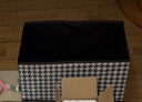 京东物流 家用衣服收纳箱衣柜分层可折叠整理神器大容量储物筐 经典千鸟格【40*28*20】 衣物收纳 实拍图