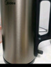 美的（Midea）电热水壶家用1.7L大容量烧水壶内外双钢防烫防干烧煮水壶316不锈钢内胆电水壶泡茶壶 PJ17A01 实拍图