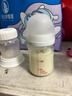 贝亲（Pigeon）玻璃奶瓶宽口径防胀气160ml S号奶嘴 1月+ AA186  实拍图