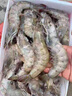 鲜京采 原装进口50/60厄瓜多尔白虾 去冰净重3.3斤 82-99只/盒 源头直发 实拍图