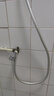 苏泊尔（SUPOR）增压花洒套装淋浴手持喷头三件套含莲蓬头带软管免钉架银色国补s 实拍图