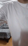 京东京造【10A抗菌T】长袖t恤男卫衣打底衫衣服白小T男装 白色 M 实拍图