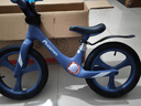 凤凰（Phoenix）平衡车儿童平衡车1-3岁凤凰儿童平衡车4-6岁宝宝平衡车儿童滑步车 14寸动态蓝丨一体轮+闪光灯+礼包 实拍图