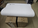 嘉唯（JAHVERY）枕头记忆棉枕颈椎枕高低护颈枕睡眠颈椎成人睡觉专用睡眠波浪枕 高低双向枕-高规白系列 I系（60*40*11/9cm） 实拍图