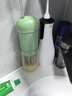 拜尔V3 电动冲牙器 伸缩便携式正畸洗牙声波去除超水牙线牙套清洁牙神器送朋友礼盒 布蕉绿 实拍图
