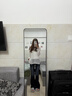 初学者 穿衣镜 全身落地镜试衣镜家用防爆壁挂衣帽间铝合金网红大镜子 经典黑150*40【壁挂+落地】 实拍图